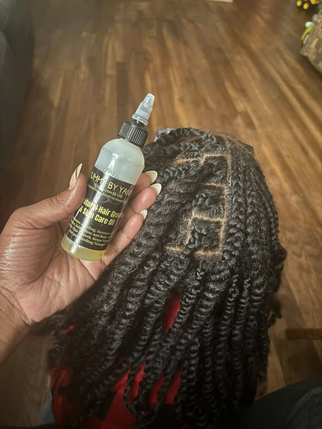 Birthday Sale |Yummy by Yanni all natural hair growth oil 4oz 3 for $33