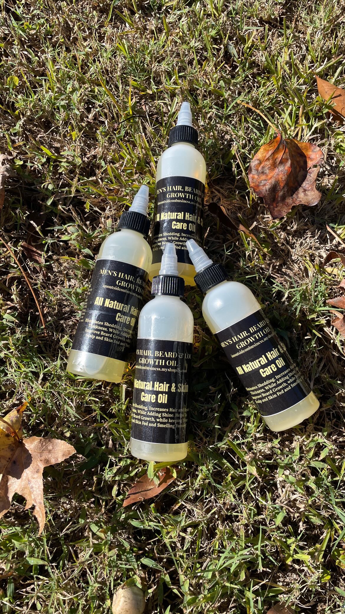 Men’s all natural Hair and Beard oil