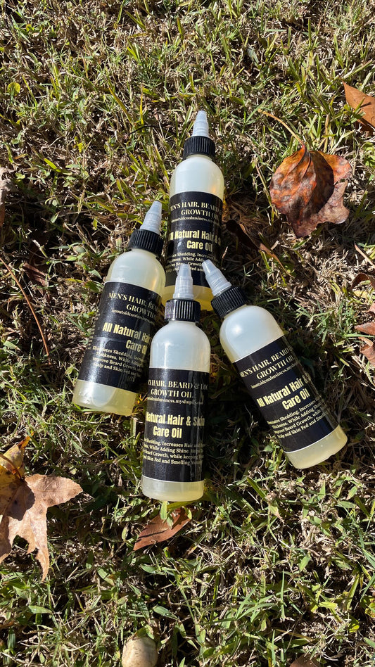 Men’s all natural Hair and Beard oil